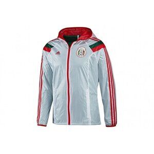 Rare Adidas Mexico Woven Nylon Anthem National Team 2014 World Cup Size M